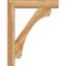 Ekena Millwork Legacy Block Rough Sawn Bracket w/ Offset Brace, Western Red Cedar, 6"W x 28"D x 36"H BKT0604X28X36LEC05RWR - alternate 3